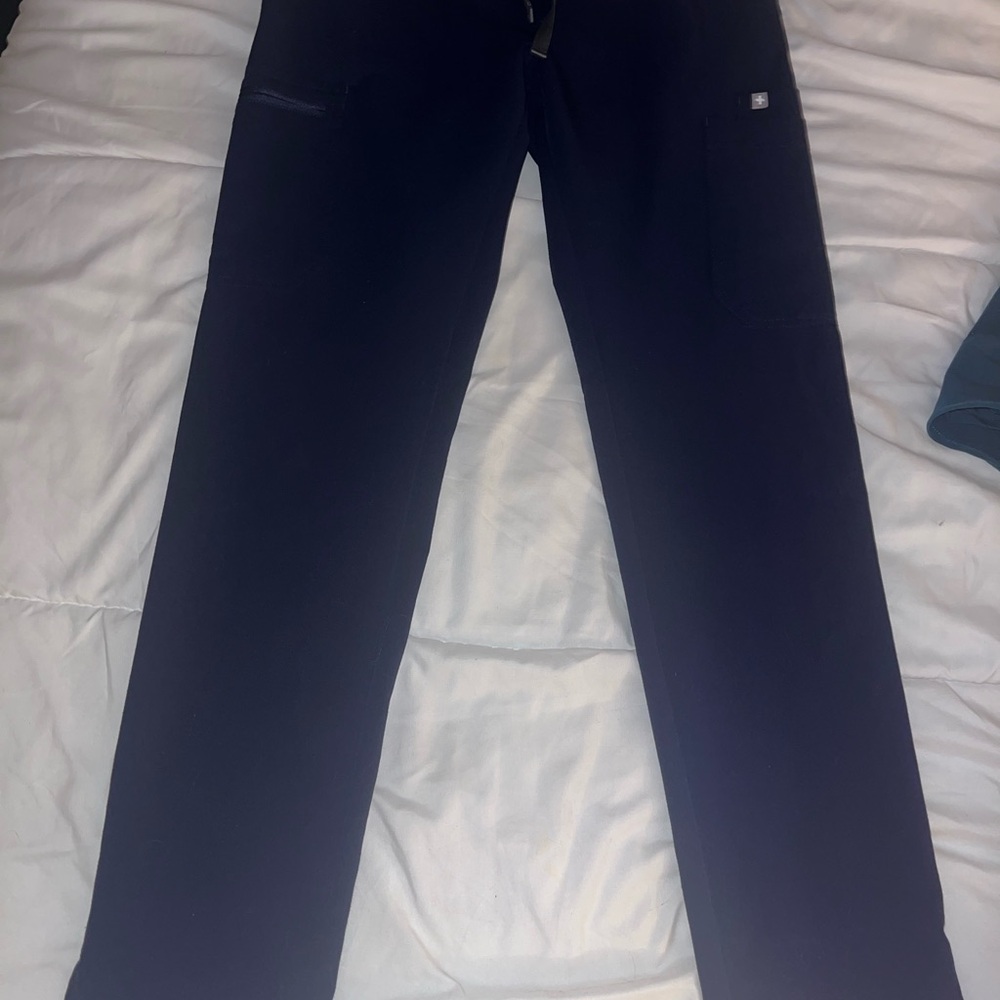 Figs Navy Yola scrub pants